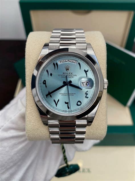 Rolex with arabic dial